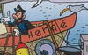 Zoom in - il battello Herg, da nome d'arte del creatore di Tintin