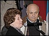 Elsa Oesterheld (vedova del famoso sceneggiatore) e Juan Zanotto a Torino, 7 febbraio 2002 - photo (c) G.Goria