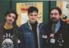 Massimiliano Frezzato, Jeff Smith, Gianfranco Goria - nov 1997, Lucca - photo Goria 