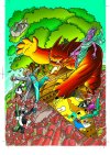 click to enlarge - art by Luca Enoch - the Lucca Comics poster